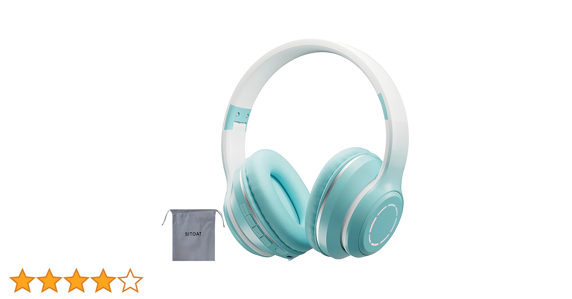 ワイヤレスヘッドホン ライトブルー 楽天市場】【楽天1位】ヘッドホン ヘッドフォン Bluetooth5.3